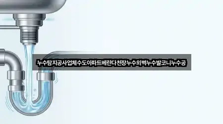 누수탐지공사업체수도아파트베란다천장누수외벽누수발코니누수공