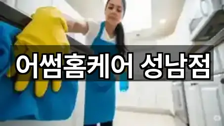 어썸홈케어 성남점