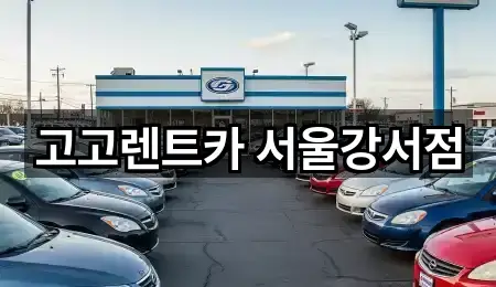 고고렌트카 서울강서점