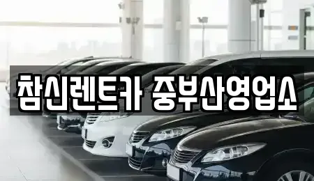 부산 사하구 감천동 단기렌트카 전문 참신렌트카 중부산영업소