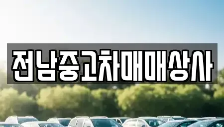 전북특별자치도 정읍시 송산동 중고차 전문 전남중고차매매상사