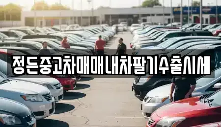 충북 충주시 산척면 중고차 전문 정든중고차매매내차팔기수출시세
